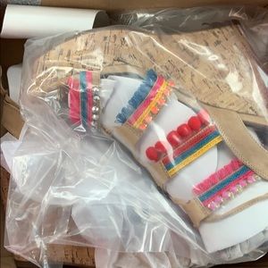 Beautiful summer wedges